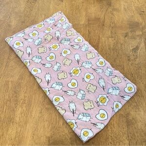 Little Sleepies Breakfast Buddies Bamboo Swaddle Blanket Pink 37” Stretchy
